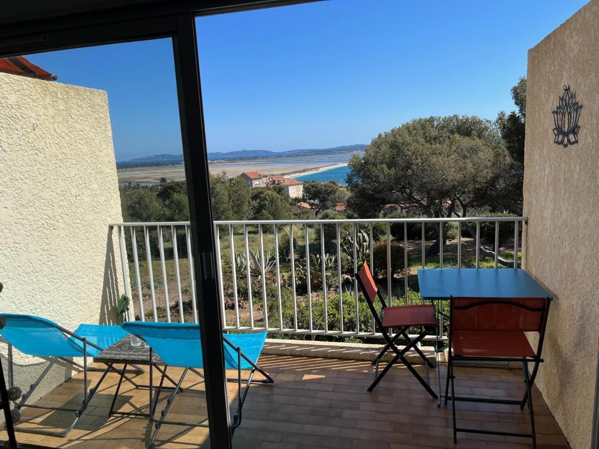 Appartement Hyeres - Costebelle Duplex Vue Mer Balcon Residence Privee Parking - Marie Caroline Esterno foto
